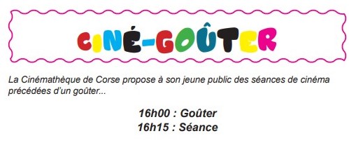 Ciné-Goûter • 19/02 • 16h00 • 